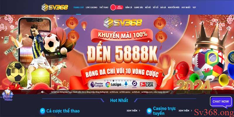 Đăng ký sv368 - Nhận ngay khuyến mãi code 100k trải nghiệm 1 Giới thiệu về Sv368